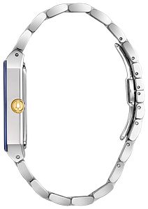 Bulova 98D154 Modern Blue Dial Diamond Stainless Steel Men's Watch