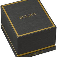Bulova 98D154 Modern Blue Dial Diamond Stainless Steel Men's Watch