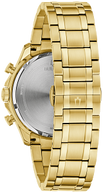 98E113 Bulova Futuro Quartz Diamond Accent Black Dial Rose Gold-Tone Men's Watch