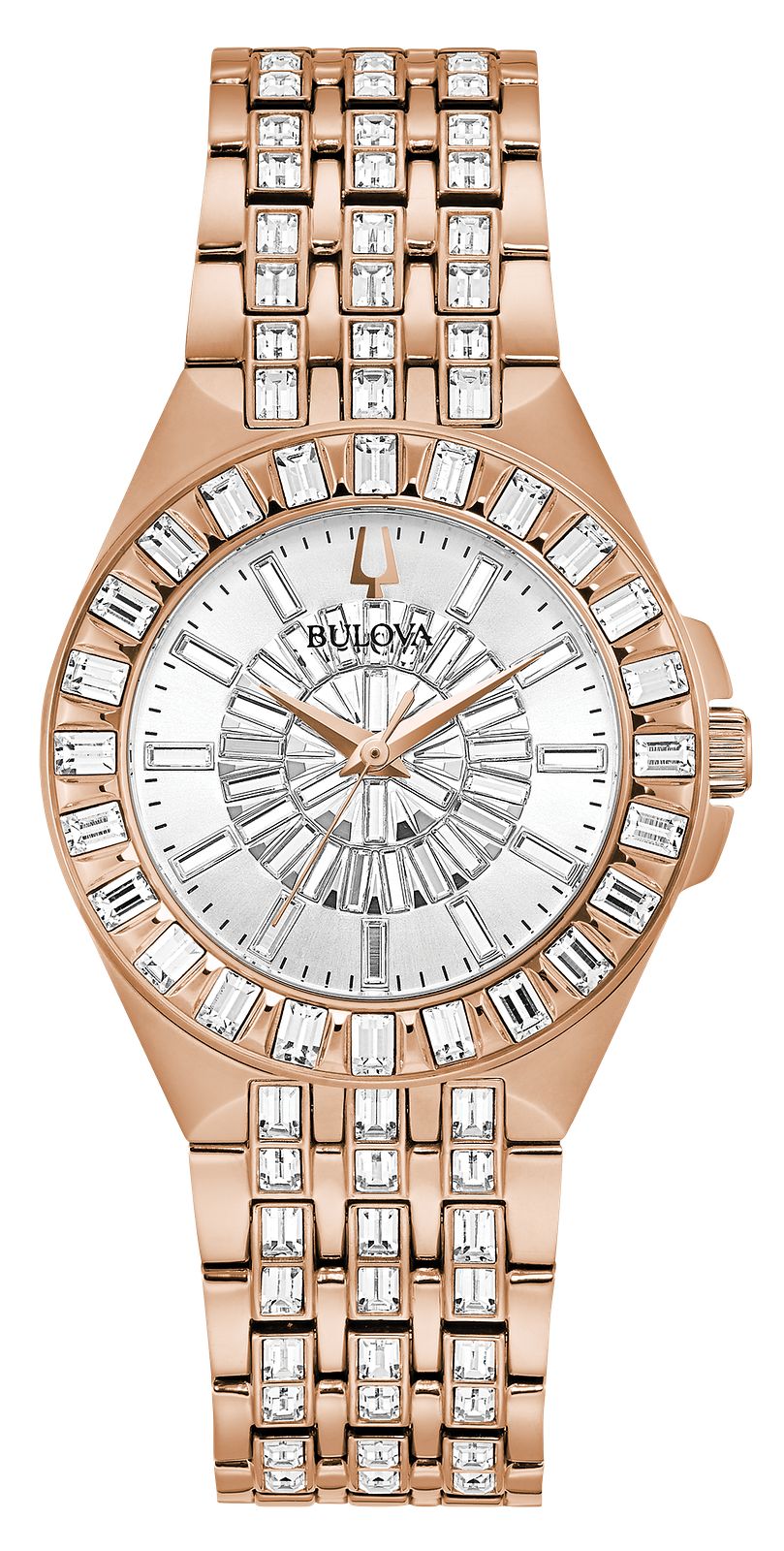 Bulova 98L268 Marine Star Mother-of-Pearl Diamond Women's Watch