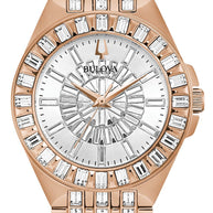 Bulova 98L268 Marine Star Mother-of-Pearl Diamond Women's Watch