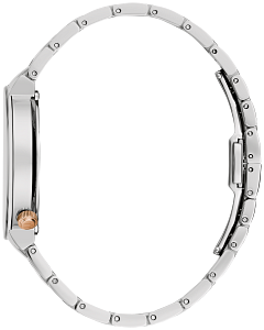 98L309 Bulova Classic Japanese Quartz Gray Dial Two-Tone Stainless Steel Women's Watch