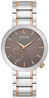 98L309 Bulova Classic Japanese Quartz Gray Dial Two-Tone Stainless Steel Women's Watch