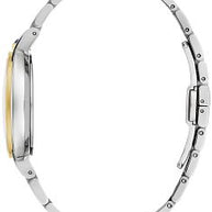 Bulova 98L320 Rubaiyat Two-Tone Silver-White Dial Women's Watch