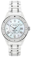 Bulova 98P172 Marine Star Diamond Mother-of-Pearl White Ceramic Women's Watch
