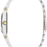 98P218 Bulova Classic Quartz Diamond Accent Mother of Pearl Dial Two-Tone Ladies Watch