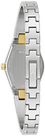 98P218 Bulova Classic Quartz Diamond Accent Mother of Pearl Dial Two-Tone Ladies Watch