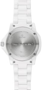 Bulova 98P222 Marc Anthony Marine Star White Ceramic Diamond Women's Watch