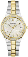 Bulova 98R299 Sutton Diamond Mother-of-Pearl Dial Two-Tone Women's Watch
