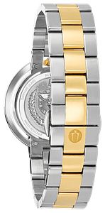 Bulova 98R246 Rubaiyat Two-Tone Diamond Silver-White Dial Women's Watch