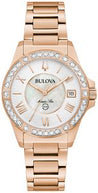 Bulova 98R295 Marine Star Series L Diamond Mother-of-Pearl Women's Watch