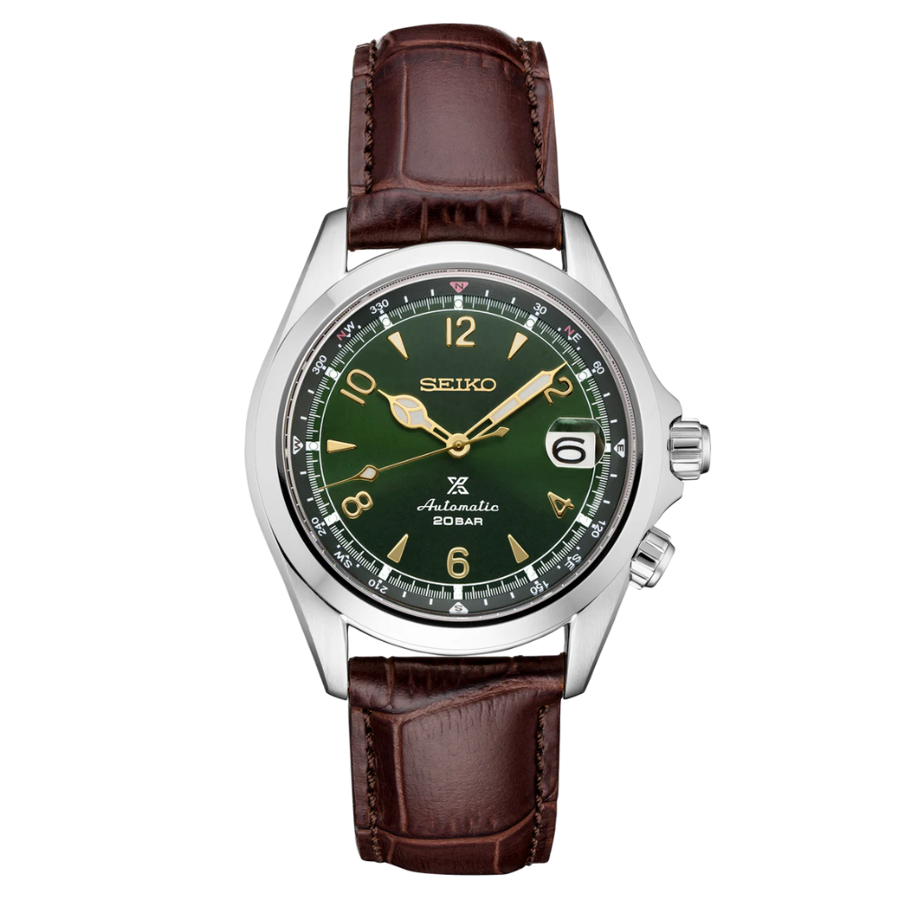 Seiko SPB121 Prospex Alpinist Watch Brown Leather Bracelet image 0