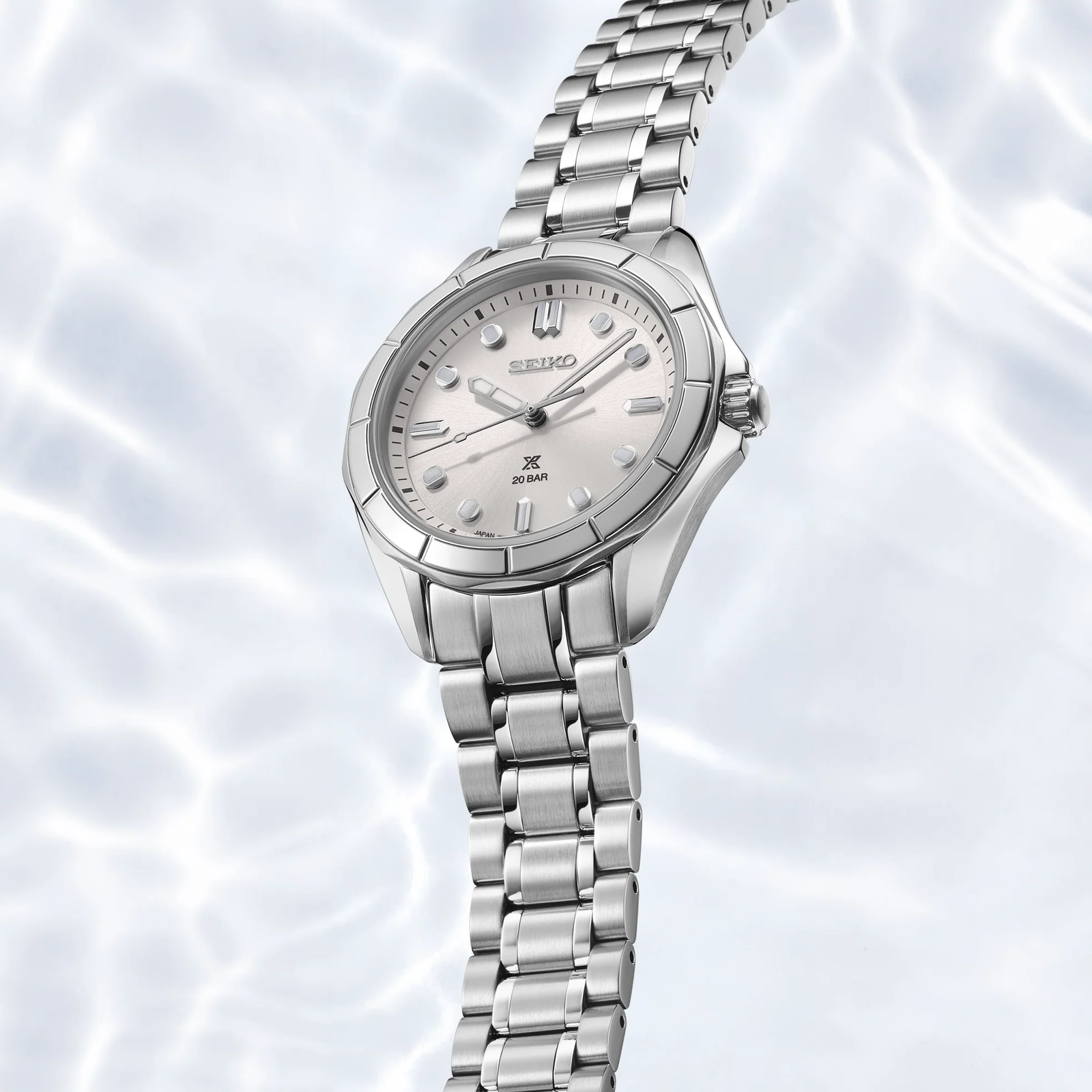 Seiko SUR595 Prospex Sea Series Silver Dial Women's Watch