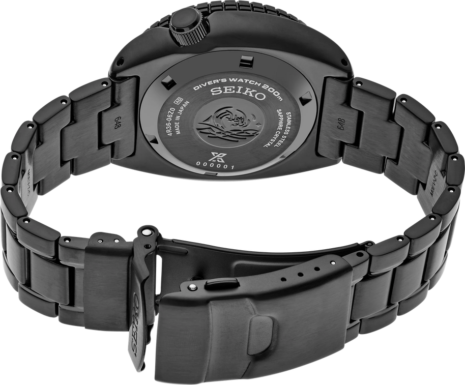 Seiko SRPK43 Prospex King Turtle Automatic Black Dial Men's Watch