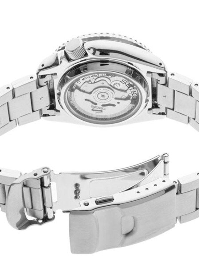 SRPD55 Seiko 5 Sports Automatic Watch with Black Dial
