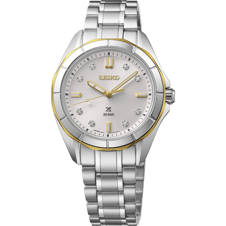 Seiko SUR618 Prospex Sea Series Silver Dial Stainless Steel Women's Watch image 0