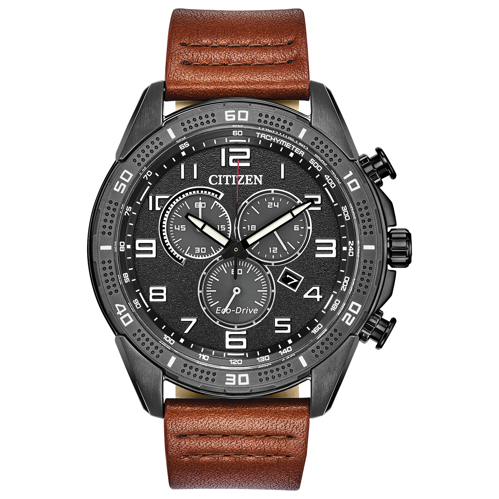 AT2447-01E Weekender Citizen AR Eco-Drive Chronograph Black Dial Men's Watch