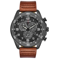 AT2447-01E Weekender Citizen AR Eco-Drive Chronograph Black Dial Men's Watch