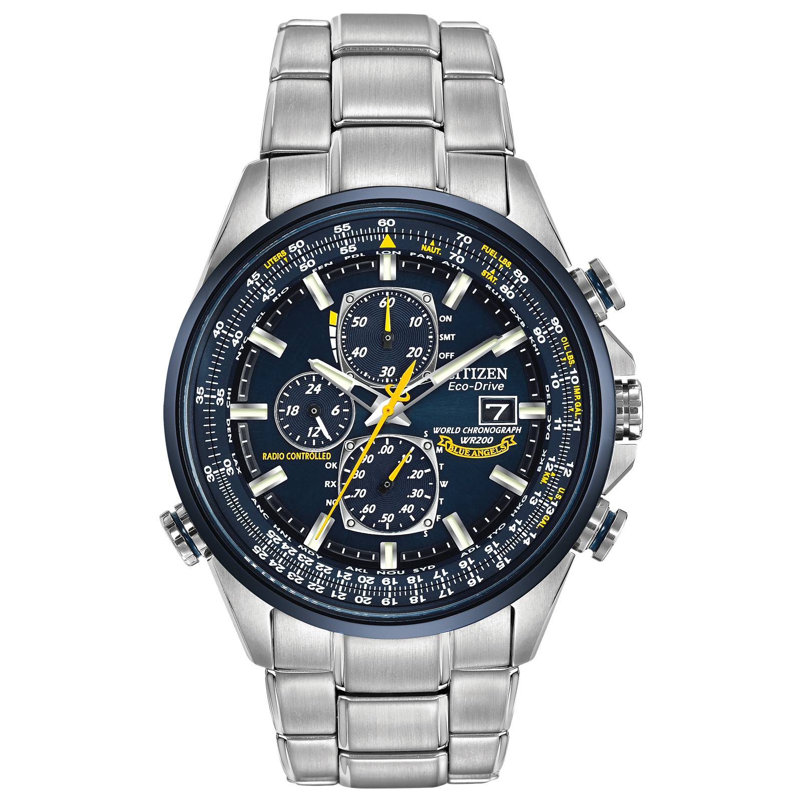 AT8020-54L Citizen Blue Angels Chronograph Date Blue Dial Men's Watch