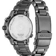 Citizen Promaster Navihawk A-T AT8304-57A Eco-Drive Atomic Timekeeping Silver Dial Pilot Chronograph Men's Watch