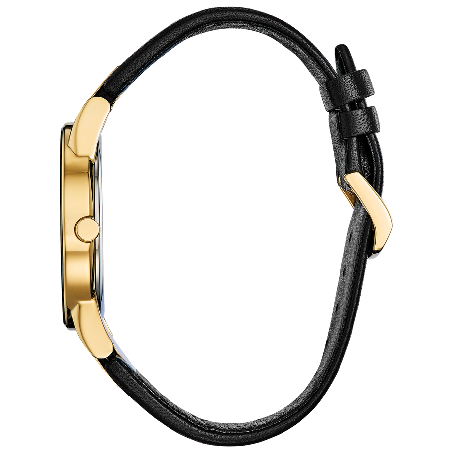 AU1062-05E Citizen Eco-Drive Axiom Gold-Tone Black Men's Watch