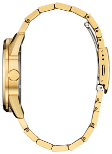 Citizen Dress Classic AW0089-52E Black Dial Gold-Tone Eco-Drive Men's Watch