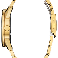 Citizen Dress Classic AW0089-52E Black Dial Gold-Tone Eco-Drive Men's Watch
