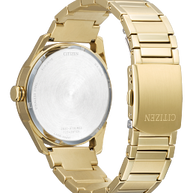 Citizen Dress Classic AW0089-52E Black Dial Gold-Tone Eco-Drive Men's Watch