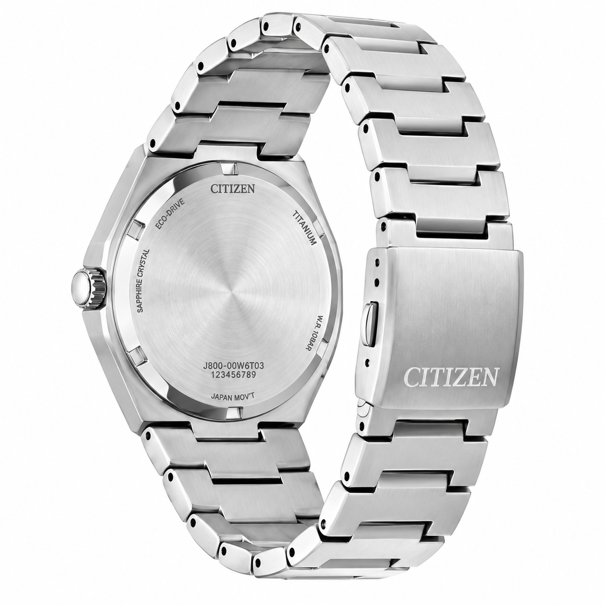 Citizen Zenshin AW0130-85X Eco-Drive Green Dial Super Titanium Men's Watch