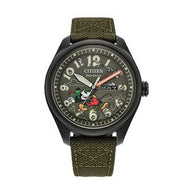 Citizen AW0148-47W Disney Alpine Mickey Mouse Green Dial Men's Watch