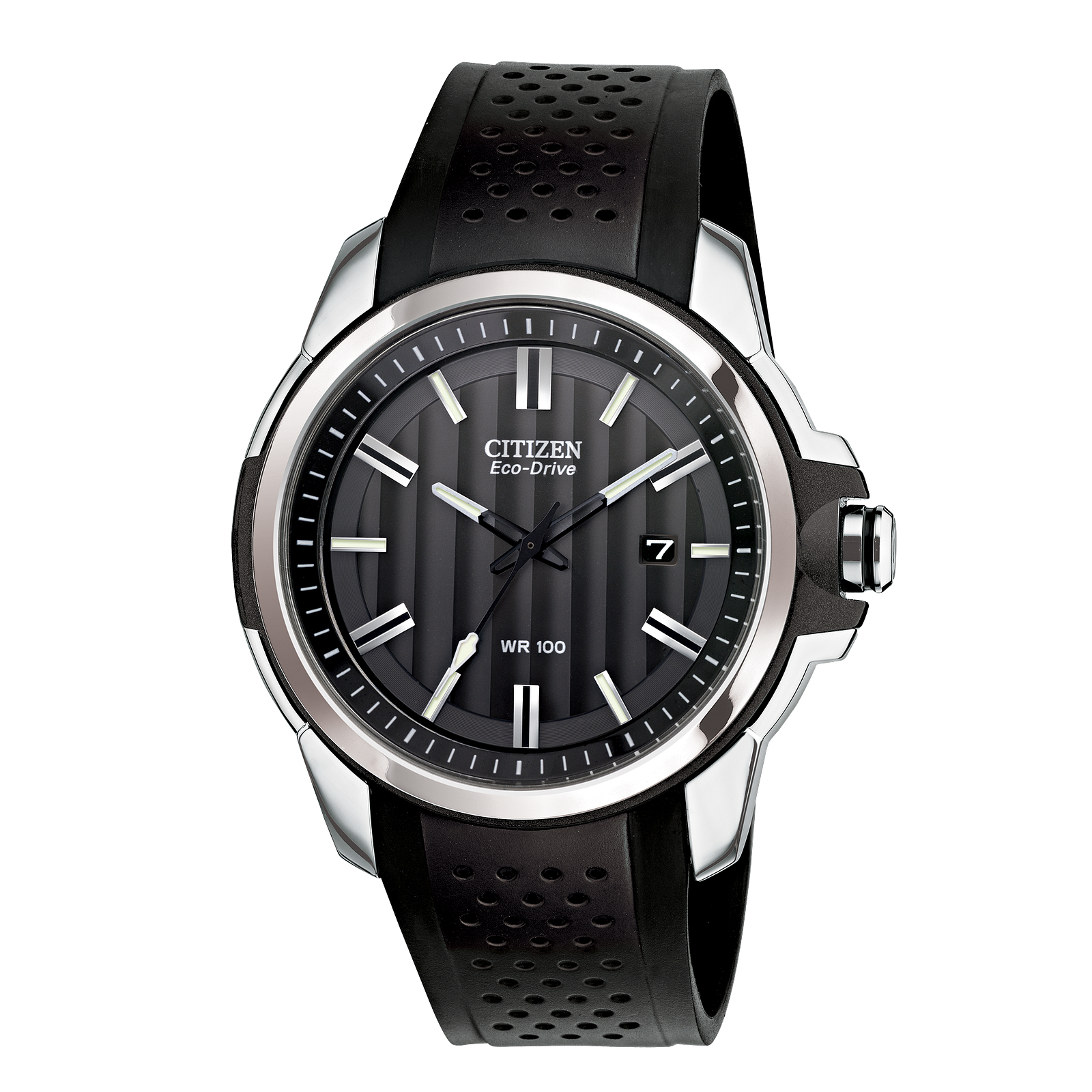 AW1150-07E Citizen Eco-Drive Weekender Mens Watch with Polyurethane Strap