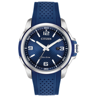 AW1158-05L Citizen Blue Dial Blue Polyurethane Eco-Drive Men's Watch