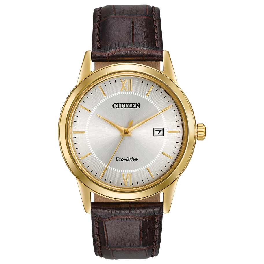 AW1232-04A Corso Citizen Straps Eco-Drive Ivory White Dial Men's Watch