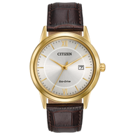 AW1232-04A Corso Citizen Straps Eco-Drive Ivory White Dial Men's Watch