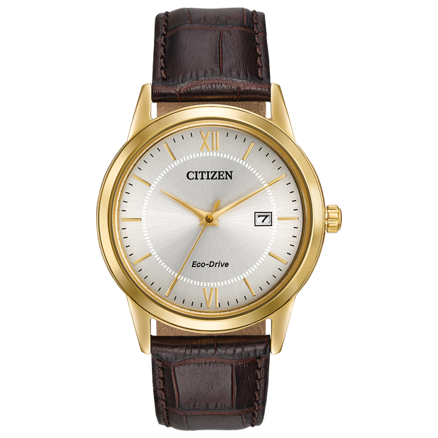 AW1232-04A Corso Citizen Straps Eco-Drive Ivory White Dial Men's Watch