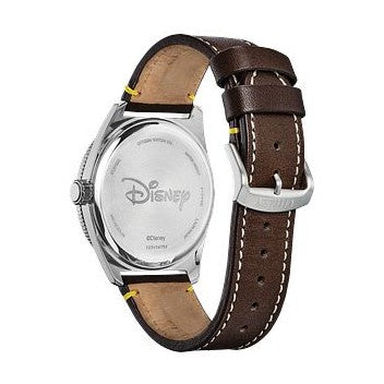 Citizen Disney Mickey Mouse AW1599-00W Blue Dial Stainless Steel Men's Watch