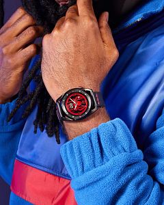 Citizen AW1685-00W Marvel Miles Morales Eco-Drive Black Dial Men's Watch