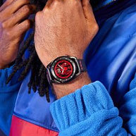 Citizen AW1685-00W Marvel Miles Morales Eco-Drive Black Dial Men's Watch