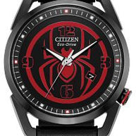 Citizen AW1685-00W Marvel Miles Morales Eco-Drive Black Dial Men's Watch