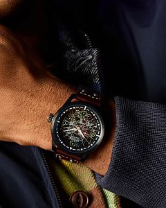 Citizen AW1738-05W Star Wars X-Wing & TIE Fighter Eco-Drive Black Dial Men's Watch