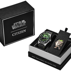 AW1910-48W Citizen Eco-Drive  Star Wars Luke Skywalker Black Dial Stainless Steel Men's Watch