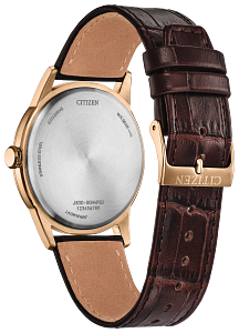 AW2113-16X Citizen Eco-Drive Quartz Watch Silver / Black Dial Stainless Steel Men's Watch