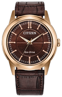 AW2113-16X Citizen Eco-Drive Quartz Watch Silver / Black Dial Stainless Steel Men's Watch