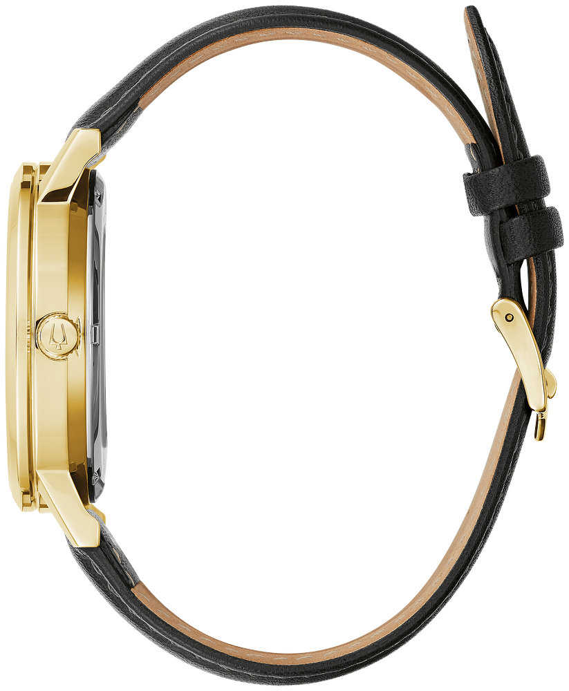 Bulova 97A154 American Clipper Gold Tone Men's Watch