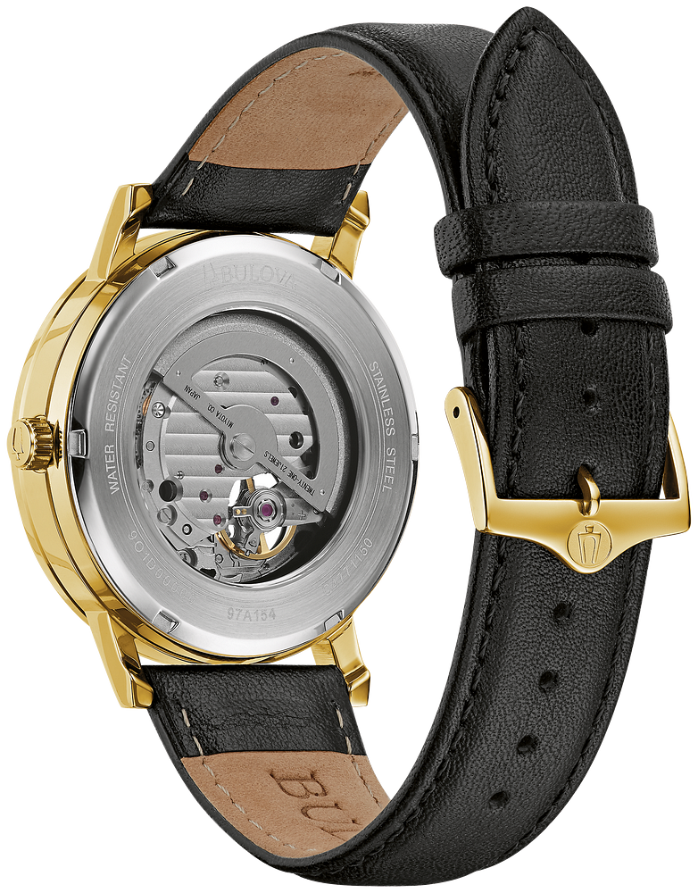 Bulova 97A154 American Clipper Gold Tone Men's Watch