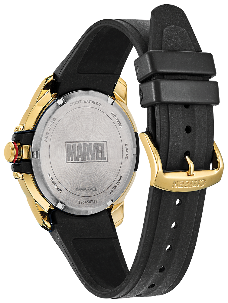Citizen AW1155-03W Marvel Avengers Eco-Drive Gold Stainless Steel Men's Watch