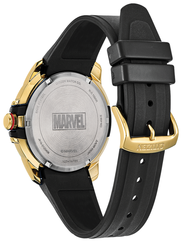 Citizen AW1155-03W Marvel Avengers Eco-Drive Gold Stainless Steel Men's Watch