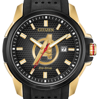 Citizen AW1155-03W Marvel Avengers Eco-Drive Gold Stainless Steel Men's Watch