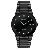 Citizen AU1065-58G Axiom Diamond Markers Black Dial Men's Watch