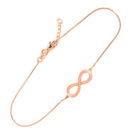 14K Gold Infinity Bracelet (Available in Yellow/Rose/White Gold)